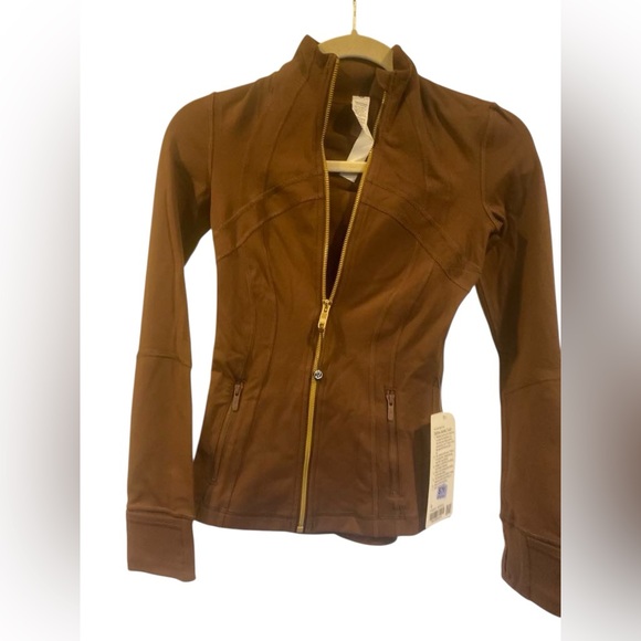 lululemon athletica Jackets & Blazers - NWT Lululemon define jacket luon JAVA/GOLD Size 0